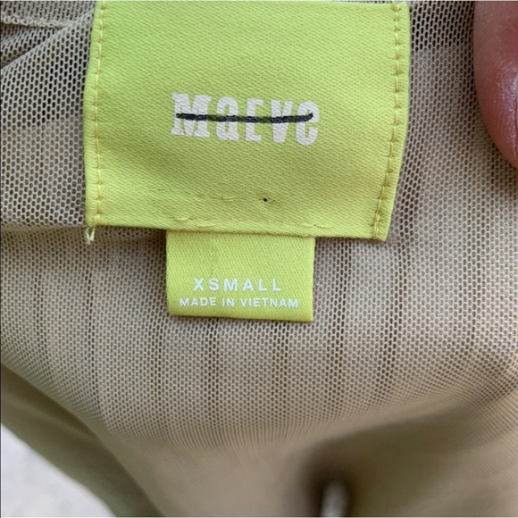 Anthropologie Maeve Gold Metallic Trendy Tank - Picture 6 of 7